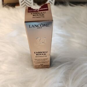 Lancome L'Absolu Rough Soft Matte Lipstick 440--Got Me Blushing
